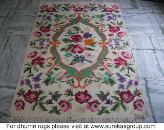 dhurrie rug manufactured in india