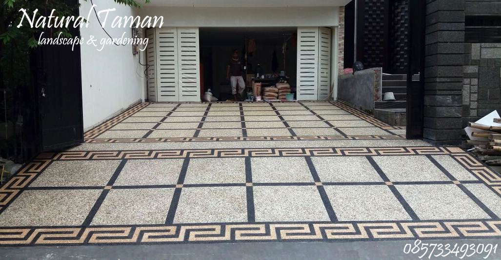 Sebagian Contoh Gambar Kolam minimalis, Taman, Tebing 