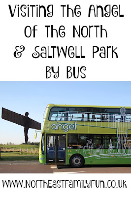 Visiting the Angel Of The North and Saltwell Park with Go North East Angel 21 bus