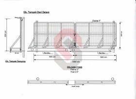 Jual Pagar Brc com Pintu  Pagar Brc Berbagai Macam Model 