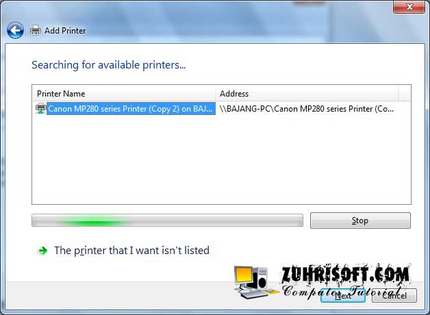 Cara sharing printer pada jaringan LAN