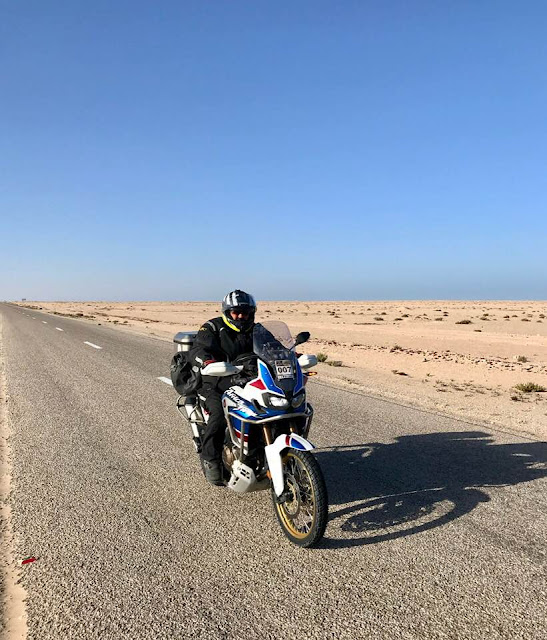 Road to Dakar con la Africa Twin