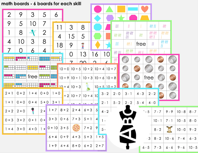 math bingo