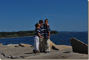 sweet boys at breakwater