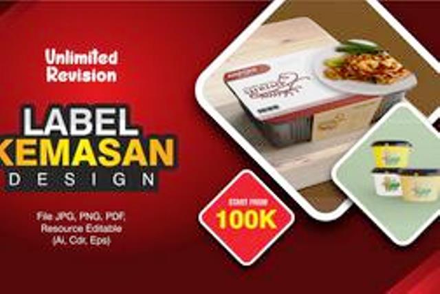 Jasa Desain Label Stiker Produk Makanan
