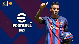 Download PES PPSSPP Raphinha Edition eFootball 2023 Update Transfer And New Kits Best Graphics Camera PS5