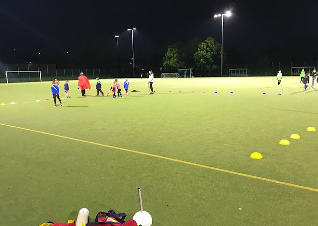 Whitley Bay and Tynemouth Hockey Heroes lesson