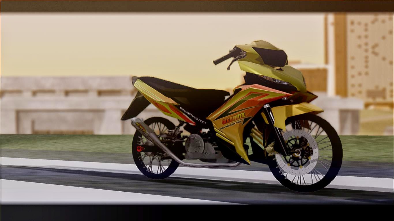 New Jupiter MX Semi Drag GTA SA Naufal Bagus