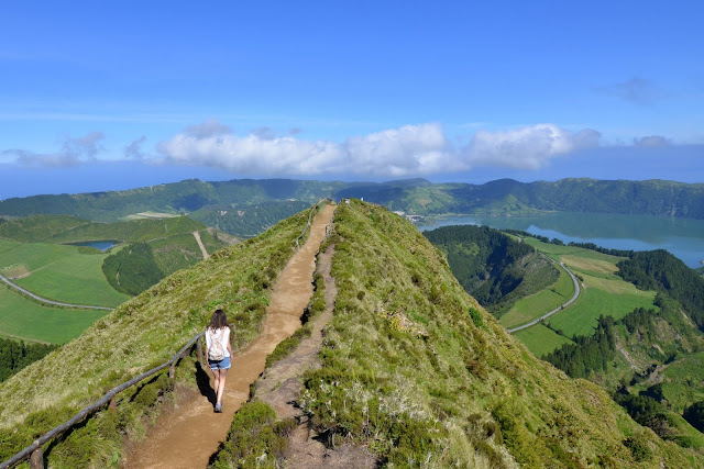 mirador da grota do inferno. San Miguel. Azores. Lagoa das sete cidades