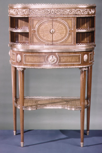 Desk (Bonheur Du Jour), Attributed to Roger Vandercruse called Lacroix , ca. 1780–90