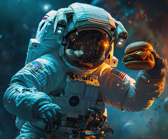 La primera comida en el espacio la realizó Yuri Gagarin en el primer viaje en órbita de la humanidad.