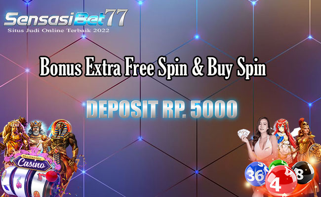 Bonus extra free spin dan buy spin