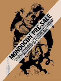 MondoCon Exclusive “First Hellboy” Version A Screen Print by Mike Mignola