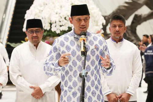 Ditanya Penentuan Bacawapres Anies Saat Bukber di Nasdem, AHY Pasrahkan kepada Keputusan Anies Baswedan