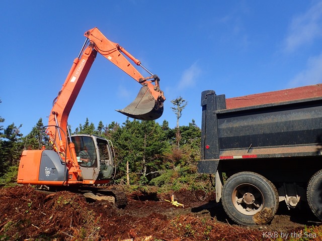 excavator truck