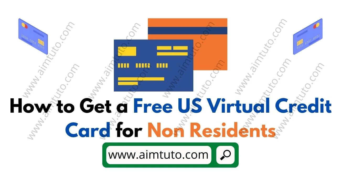 how to get virtual us credit card for non-residents
