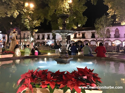 Christmas Season in Patzcuaro at Vasco de Quiroga Square