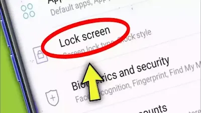 Samsung Lock Screen Settings In Samsung Galaxy A32 4G