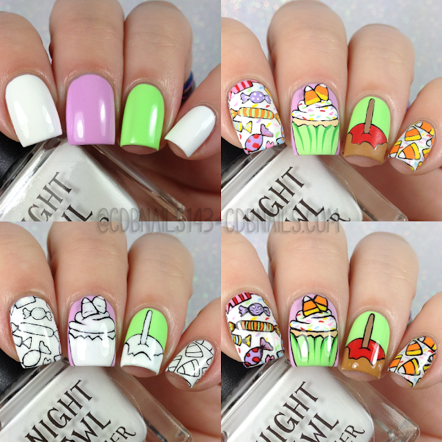 cdbnails-Halloween Nails-Candy Nails