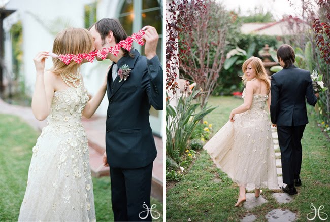 Vintage Wedding Dress with Alice in Wonderland Wedding Inspiration