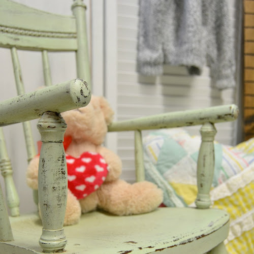 A Rustic Rocking Chair Makeover For A Child