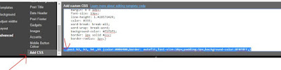 H1 H2 Header Styles in Blogger
