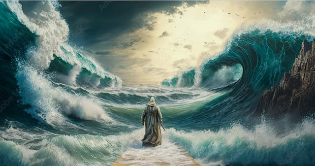 Моисей, разделивший Красное море