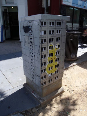 Miniature Buildings - Street Art by Evol Seen On lolpicturegallery.blogspot.com