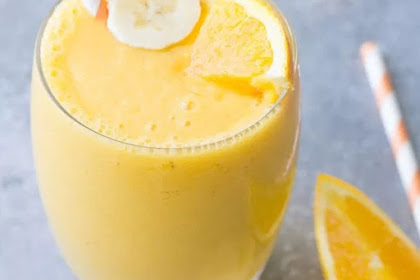 Immunity Boosting Orange Smoothie #healthydrink #smoothies