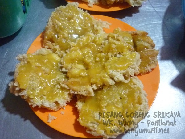 Kuliner Pontianak - Pisang Goreng Srikaya, WK Winny 