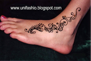 Mehndi Designs For Foot : Eid And Wedding Collection Of Latest Mehandi Patterns Styles For Indian, Pakistani And Arabic Bridals and women