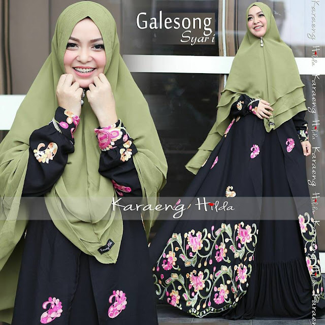 Galesong Dress Muslimah Syar'i terbaru dari Karaeng Hilda