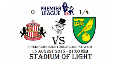 "Bandar Poker - Prediksi Skor Sunderland vs Norwich City Posted By : Prediksibolajituuu.blogspot.com"