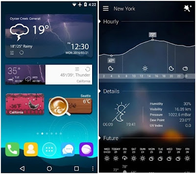 aplikasi perkiraan cuaca go weather