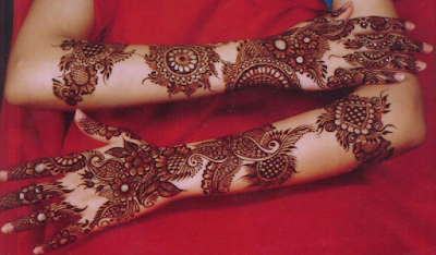 Latest Arabic Mehendi Design