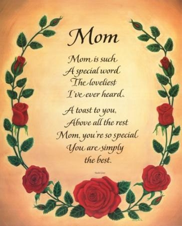 love quotes for moms. i love you mom and dad poems