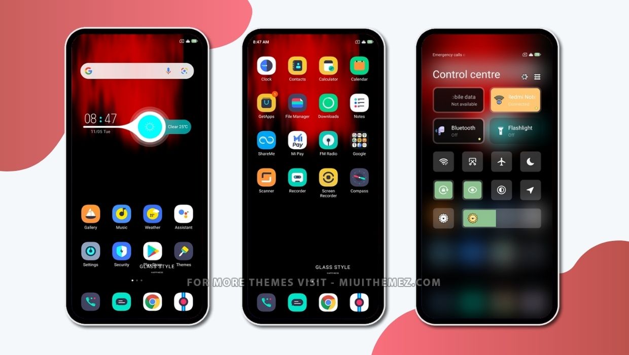 Glass Pro MIUI Theme