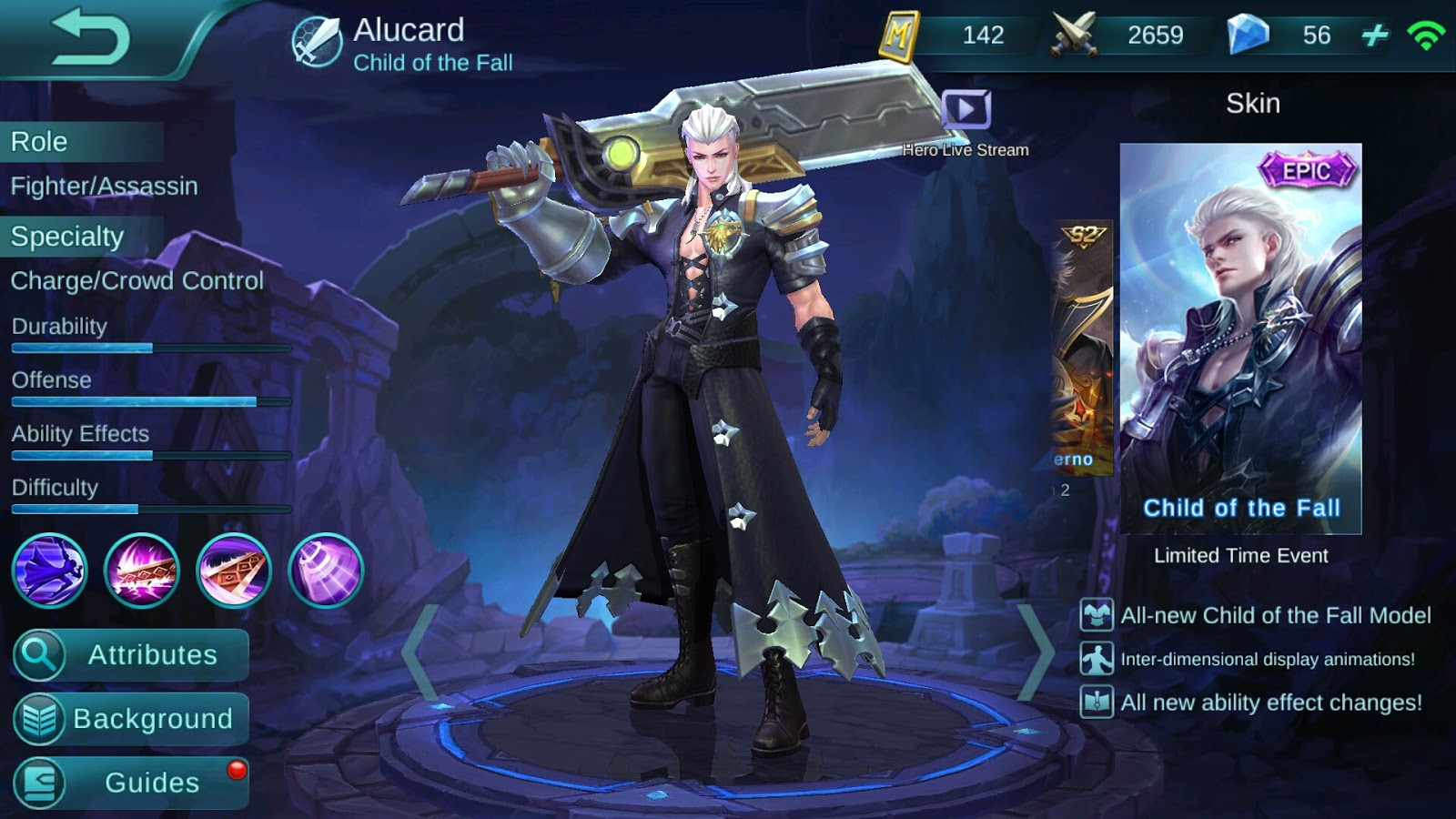 Alucard Mobile Legend Mobile Arena Indonesia