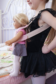 18-inch doll carrier by nest full of eggs