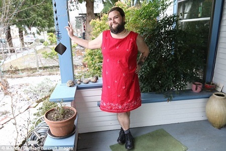 Shocking! You Won't Believe That this Heavily Bearded Person is Actually a WOMAN (Photos)