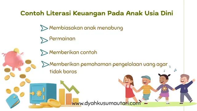 contoh literasi keuangan pada anak