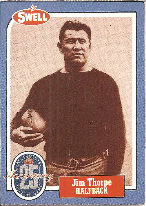 Jim Thorpe is a favorite of mine and I 
