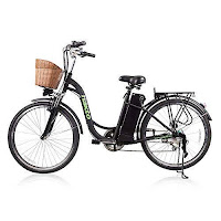 Nakto Spark women's e-bike, black, review plus buy at low price