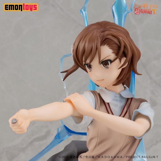 Figuras: Misaka Mikoto de A Certain Scientific Railgun, Emontoys