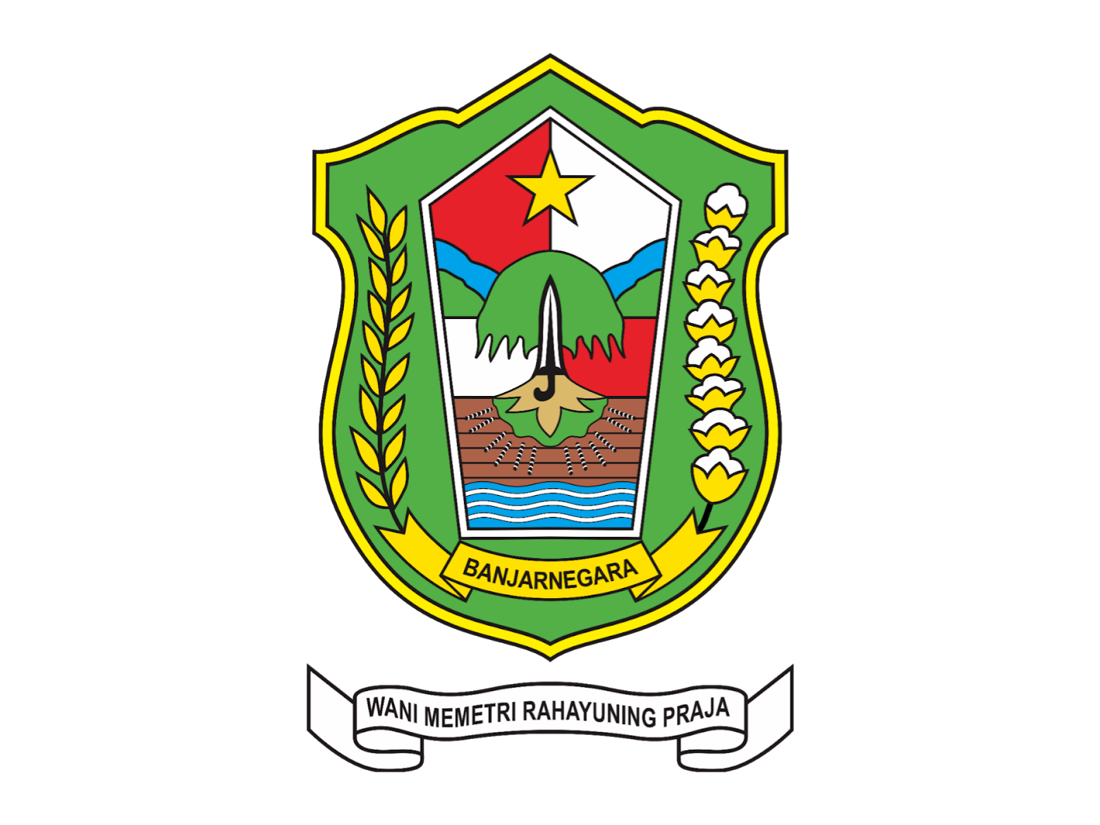 Logo Kabupaten Banjarnegara Format PNG