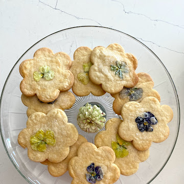 Homemade Pansy Cookies