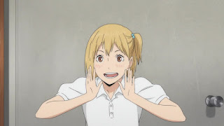 ハイキュー!! アニメ 2期10話 谷地仁花 | HAIKYU!! 梟谷学園グループ 合同合宿