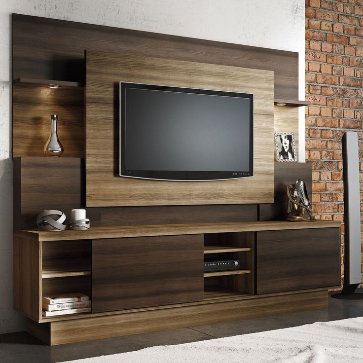 Lcd Wall  Unit  Design For Living  Room  Decor  Units 