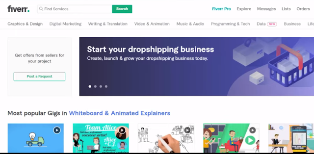 Cara Mendapatkan Uang di Fiverr Hanya Dengan Menjual Keahlian Kamu