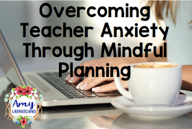 Click here to find ideas for classroom anxiety for students and a link to a post for teachers.  Perfect for those times when you need a little help overcoming anxiety.